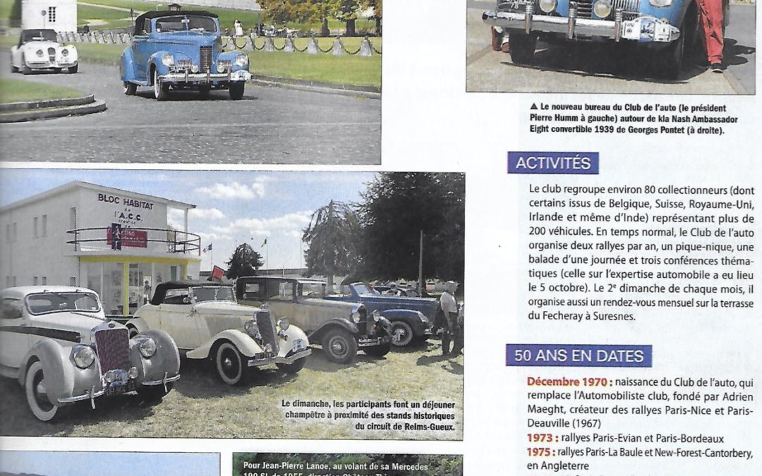 Le club de l&rsquo;Auto dans LVA